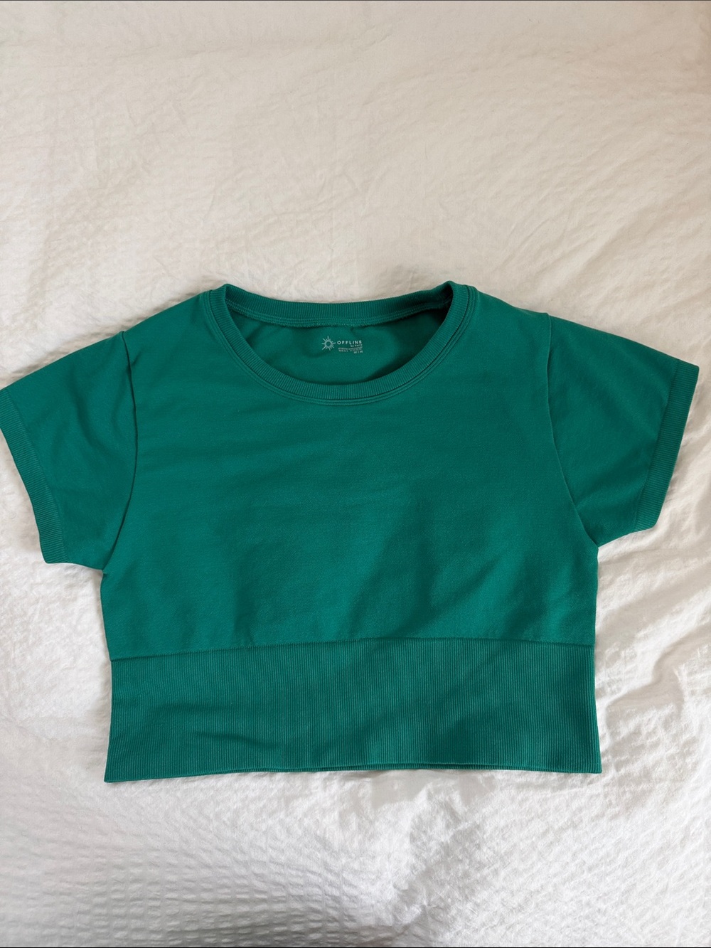 Offline by aerie seamless Crop Tee